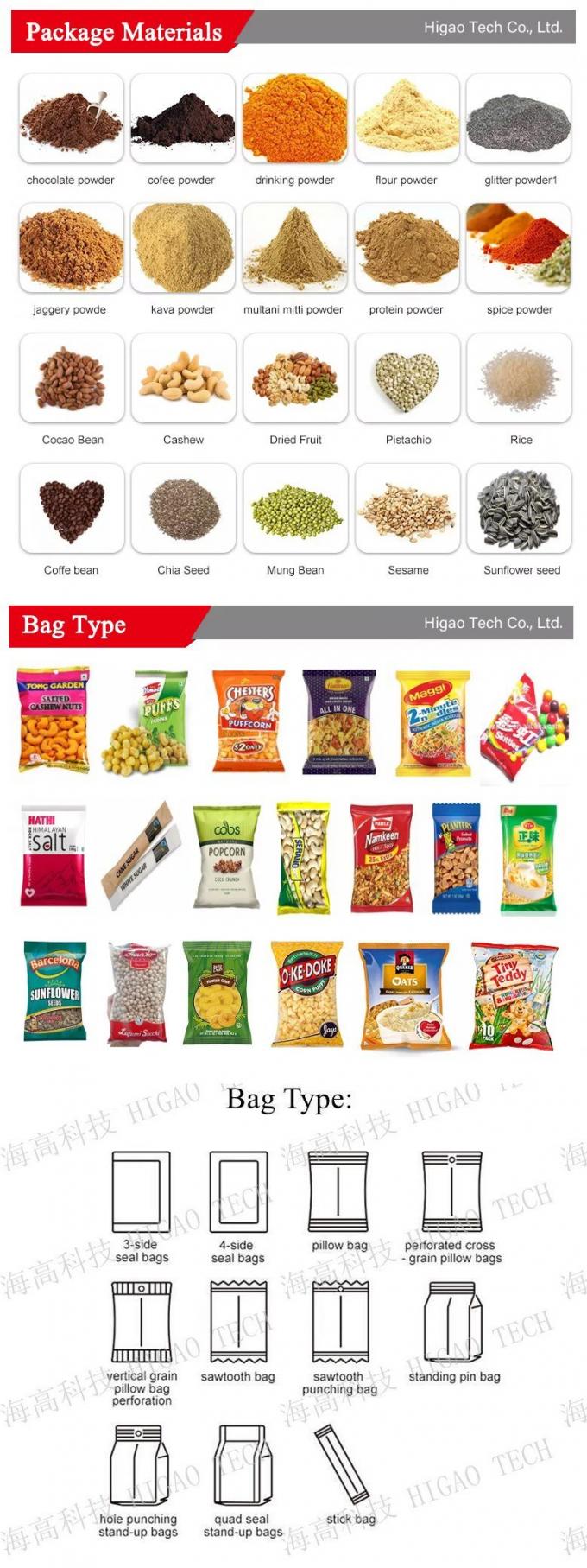 Automatic Multi-Function Multihead Weigher Sachet Sugar Candy Nuts Grains Rice Seeds Snacks Chips Vertical Packing Machine