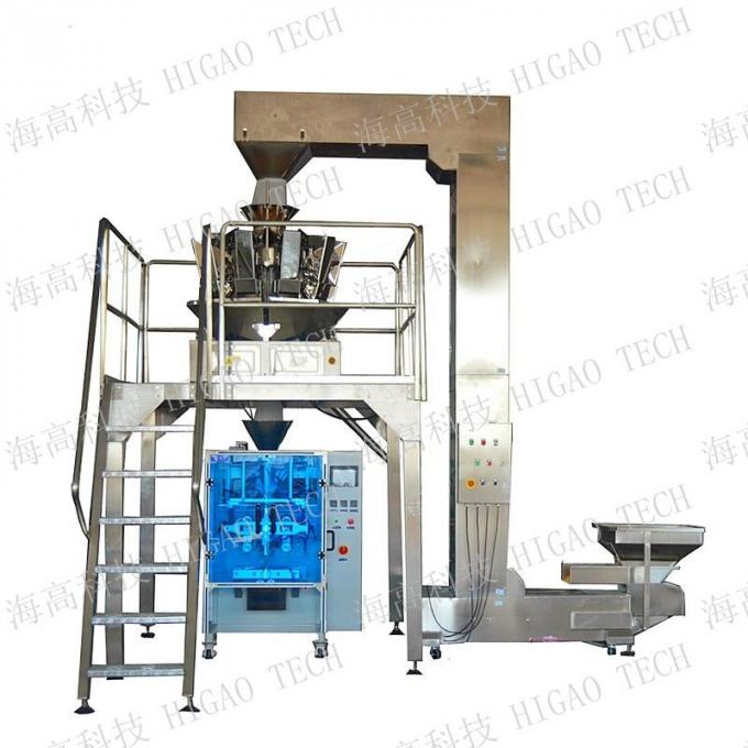 High Speed Auger Filler Automatic Flour Powder Vertical Form Fill Seal Packing Machine